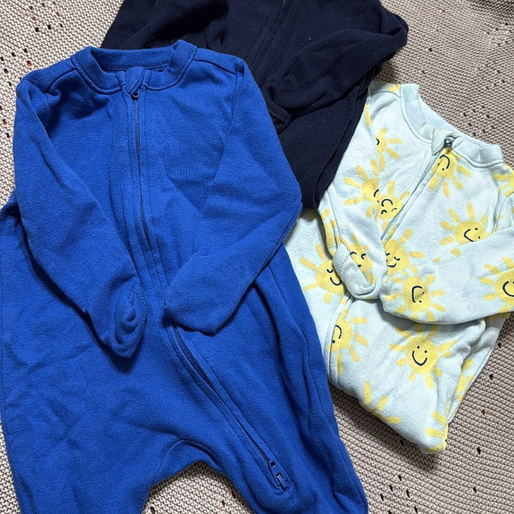 Old navy footed onsies